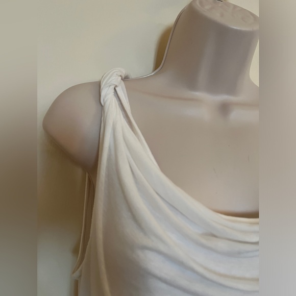 Elie Tahari Draped Twisted Neckline Tank --Softest! - Picture 2 of 11